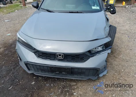 2025 Honda Civic Sport из США, поврежденный, VIN 2HGFE2F58SH588854